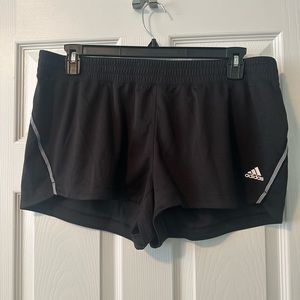Adidas women’s running shorts.  Like new condition, Sz XL
